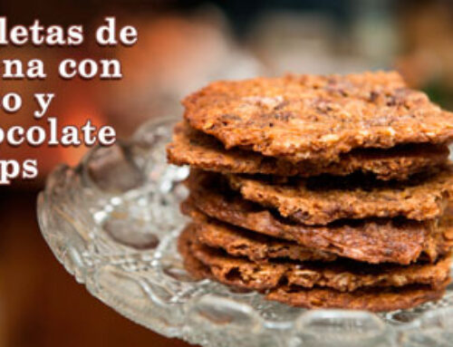 Receta  Galletas de Avena de Coco y Chocolate