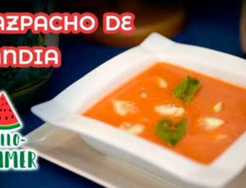 Receta Gazpacho de Sandia Muy Refrescante