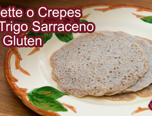 Galette o Crepes de Trigo Sarraceno Sin Gluten para Dulce y Salado