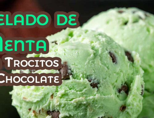 Helado De Menta Natural, Sin Aditivos, Sin Huevos y Sin Maquina