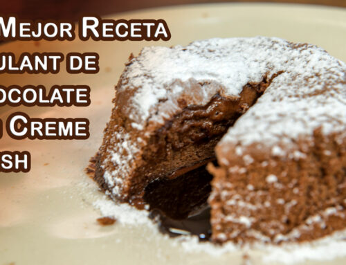 La Mejor Receta de Coulant de Chocolate con Creme Fresh