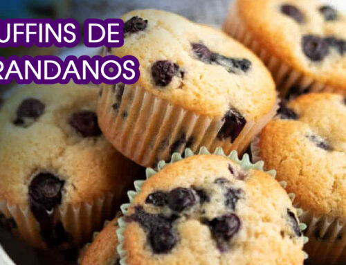 Muffins de Arandanos, Receta Facil y Siempre Salen Riquisimos